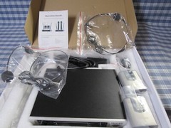 HOTEC UHF Wireless Microphone System Dual Lapel/Lavalier and Headset Microphones