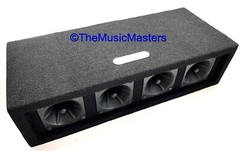 Pair 4-Way 200W Super Horn Tweeter Speaker Boxes Pro Studio DJ PA Car Home Audio