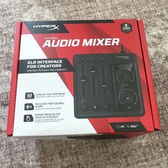 [NEW] HyperX Audio Mixer USB Audio Interface with XLR and 3.5mm Inputs