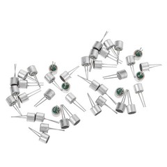 100 Pcs Omnidirectional Microphone Pickup Electret Condenser With Pins