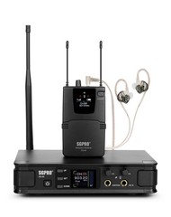 SGPRO Wireless IEM System Metal Transmitter Receiver