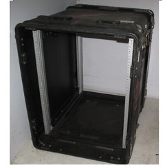 Rackmount 14U 19×24 ECS Composite Shockmount Electronics Black Equip Case HD