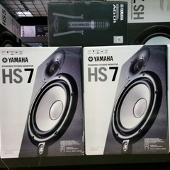 2 x Yamaha HS7 Studio Active Monitor Speakers + 1 x Yamaha AG01 USB-C Microphone