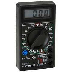 DT-832 3-1/2 Digit 19 Range Digital Multimeter with Transistor Test