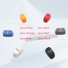 6pcs Slide Fader Knob Cap 23.2mmLx12mmW For Behringer Mixer hole 4mm (6 Colors)