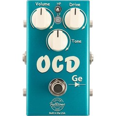 Fulltone Custom Shop OCD Germanium Obsessive Compulsive Drive – Transparent…