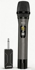 Rechargeable Dynamic Microphone with Mute Feature – Ideal for Karaoke & Events