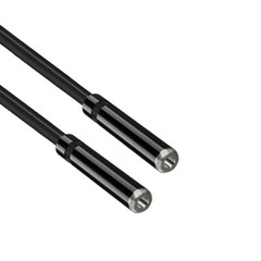 1/4 TS Male to Dual 1/4 TS Female Mono to Mono Splitter Adapter Y cable