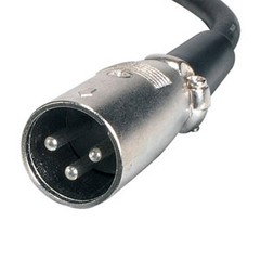 Lighting Accessories Package 25′ Male-Female DMX Cables (4 Pack) + Ties + Case