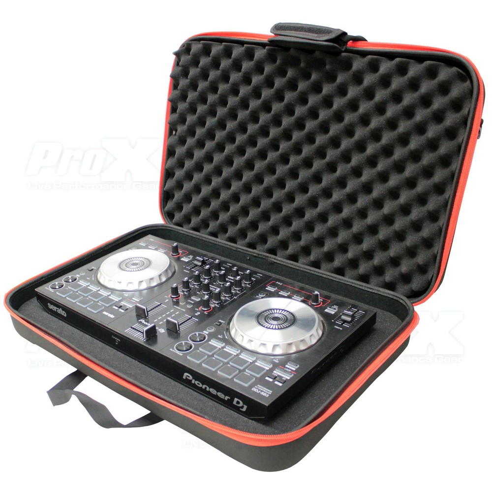 Lightweight Molded Hard-Shell Case for Small DJ Controller up to 22″ x 14.5
