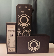 Hexohm 3.0 Powder Coat Merry Hexmas Halloween Dancing Skeletons S.E BLACK #001