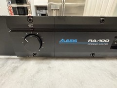 Alesis RA-100 Reference Amplifier 75 WPC @ 4 Ohms Stereo – Tested Working Video