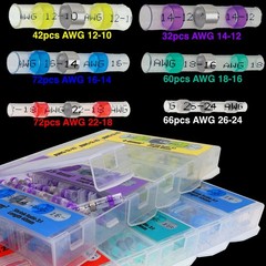 EEEEE 344PCS Solder Seal Wire Connectors Marine Grade Yellow, Green, Blue