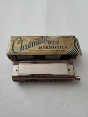 VTG Gretsch Chromatica Harmonica Model 235 Made in USA Original Case