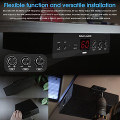 230W Bass Shaker Amplifier Subwoofer Power Amp Tactile Transducer Amp for Gaming