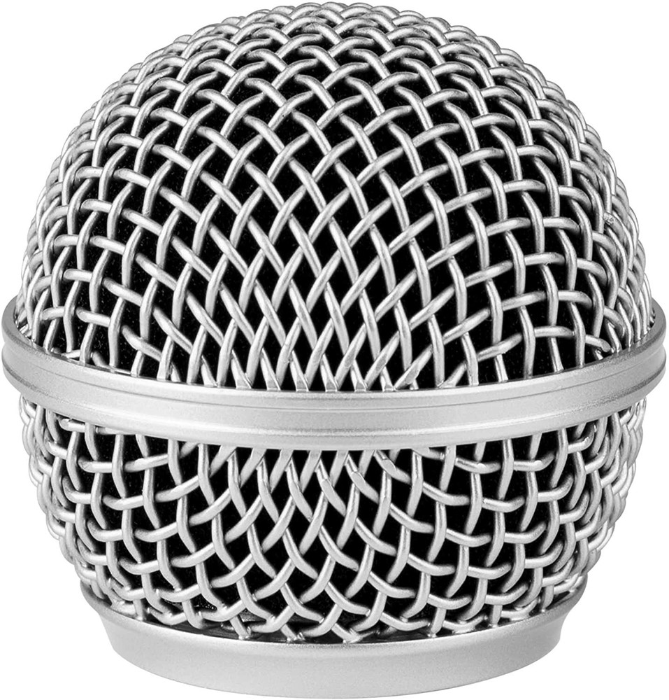 Talent – DM-RG – Universal Steel Mesh Replacement Microphone Grille – Gray