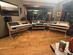 Trinity Desk Designs Music recording and production desk
