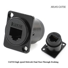 Panel Mount D Type USb 3.0 / 2.0 Hdmi Female-Female Metal Connector Jack Socket