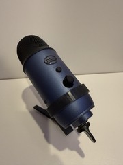 Yeti USB Condenser Microphone Multi-Pattern, Midnight Blue