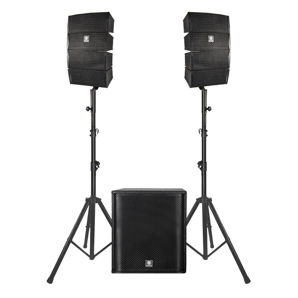 PRORECK CLUB 3500 DJ Line Array PA Speakers System 15“ 3000W Peak Subwoofer