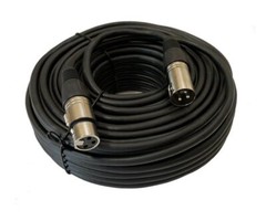 4 Pack 50FT Premium XLR 3Pin Male Female Mic Microphone Mixer Audio Cord Cable