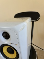 KRK Systems Rokit Powered 4 White Active Studio Monitor 4in 70W RP4G3W-NA