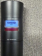 Shure AD2/KSM9B Handheld Wireless Micro Transmitter w/ KSM9 Capsule G56 470-636