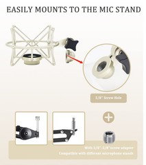 TLM 103 Shock Mount – Microphone Mount for Neumann TLM 103 M147 Mic