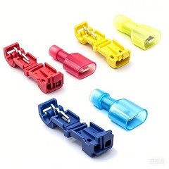 60PCS T Tap Wire Connectors, 22-10 AWG Quick Splice Connectors(22-18AWG…