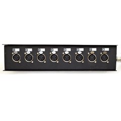 Seismic Audio – SASH-8×35 – 8 Channel XLR Send Sub 35 Feet – 8 Channel, Black