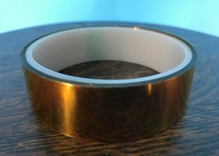 Burlington Recording 164′ 1″ Pro Audio Transparent Gold Leader Tape