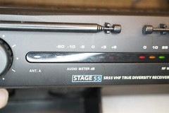 Samson Stage 55 Handheld Wireless Microphone System, SR55 Receiver, HT5 TX W Q7