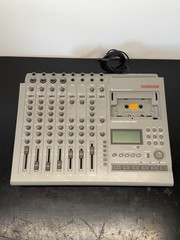 Tascam 464 Portastudio 4-Track Cassette Recorder 12-Ch Mixer – POWERS UP – AS-IS