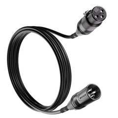SIlentFox Audio XLR Cable, 10 ft, (Neutrik Connectors) [Assembled in USA]