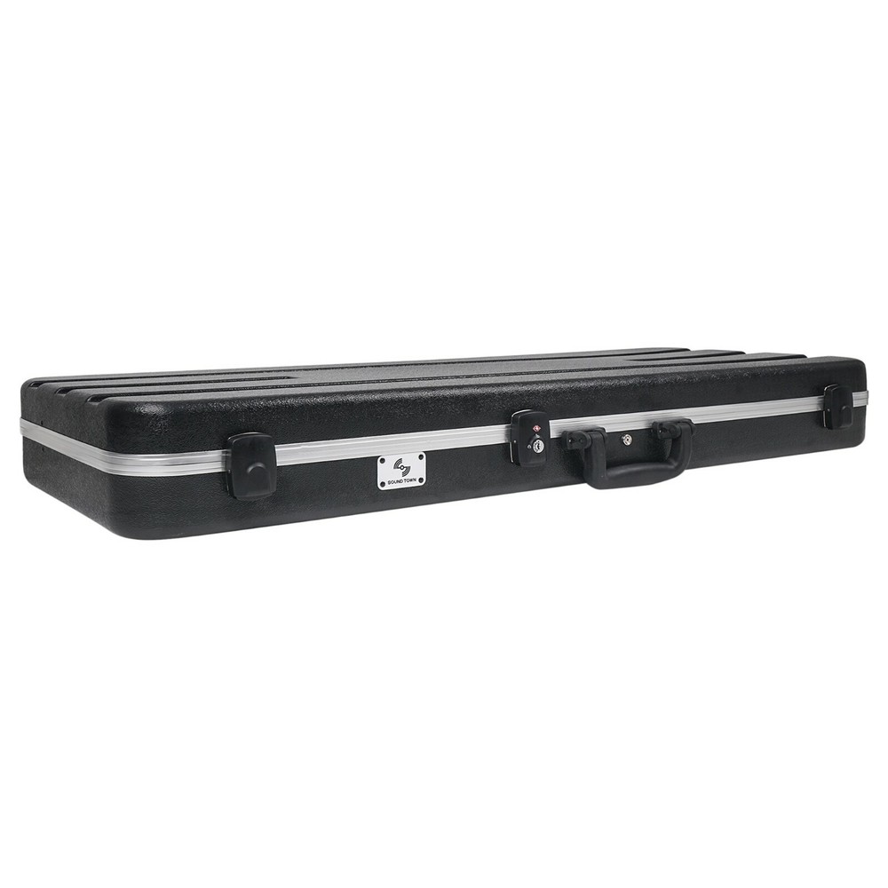 Sound Town ABS Road Case Electric Guitar w/h TSA Approved Locking Latch STEC-500