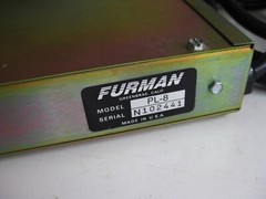 Furman PL-8 Power Conditioner and Light Module Rack Unit USA