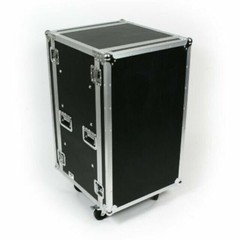 10 Space (10U) ATA Rack Effects Road Shock Mount Case (12″ Deep)