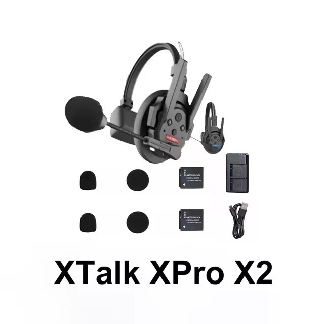 SYNCO XTalk XPro X2 X5 X9 2.4G Wireless Intercom System Headset Full-Duplex 500m
