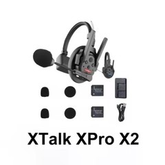 SYNCO XTalk XPro X2 X5 X9 2.4G Wireless Intercom System Headset Full-Duplex 500m