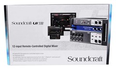 Soundcraft Ui12 12 Input Digital Mixer w/Wifi+App Control+Recording Ui 12