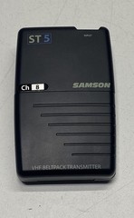 Vintage Samson Stage 5 VHF Wireless System Ch 8 Power On Tested Sold As Is