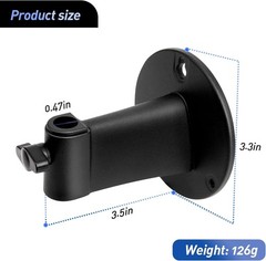 Microphone Wall Mount Boom Arm – Microphone Wall Mount for Mic holder，Horizon…
