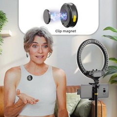 Wireless Lavalier Microphone for iPhone 15 16, iOS and Android Devices,with N…