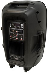 Harmony Audio HA-L15BA Pro DJ Bluetooth 15″ 1200W Powered PA Speaker & Stand New