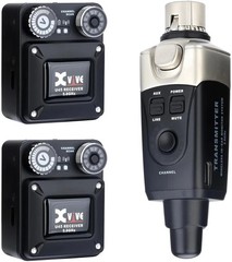 Xvive U45R2 Wireless In-ear Monitoring System – 5.8GHz, Black