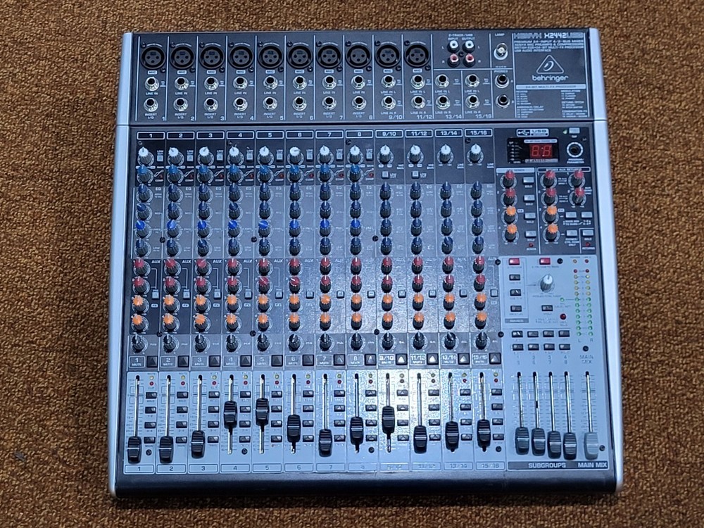 Behringer Mixer Xenyx X2442 (Missing Program Button)