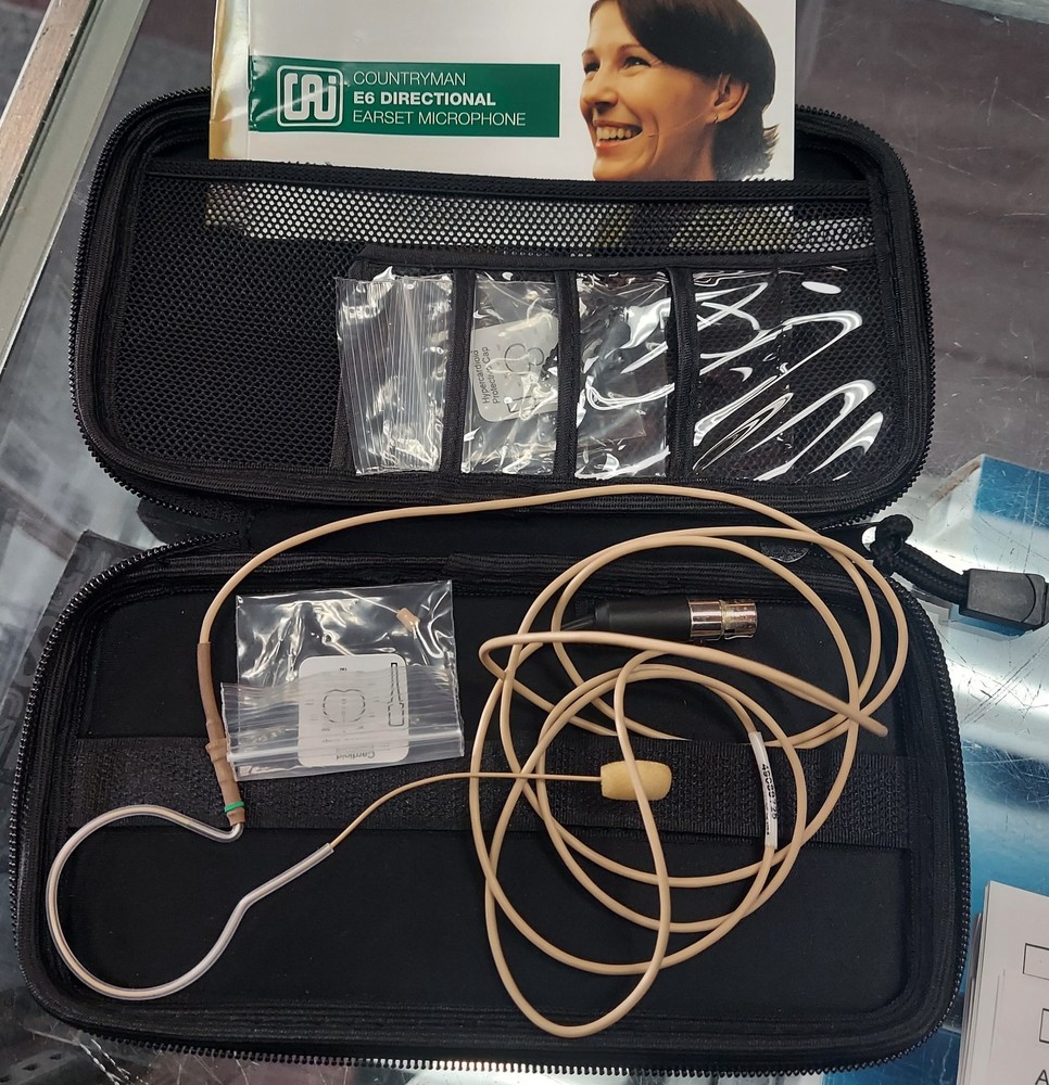 COUNTRYMAN E6 EARSET TA4F CONNECTOR FOR SHURE WIRELESS