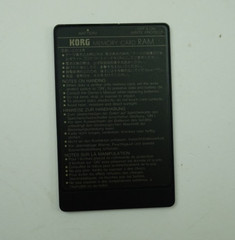 Korg MCR-03 256KB RAM Memory Card