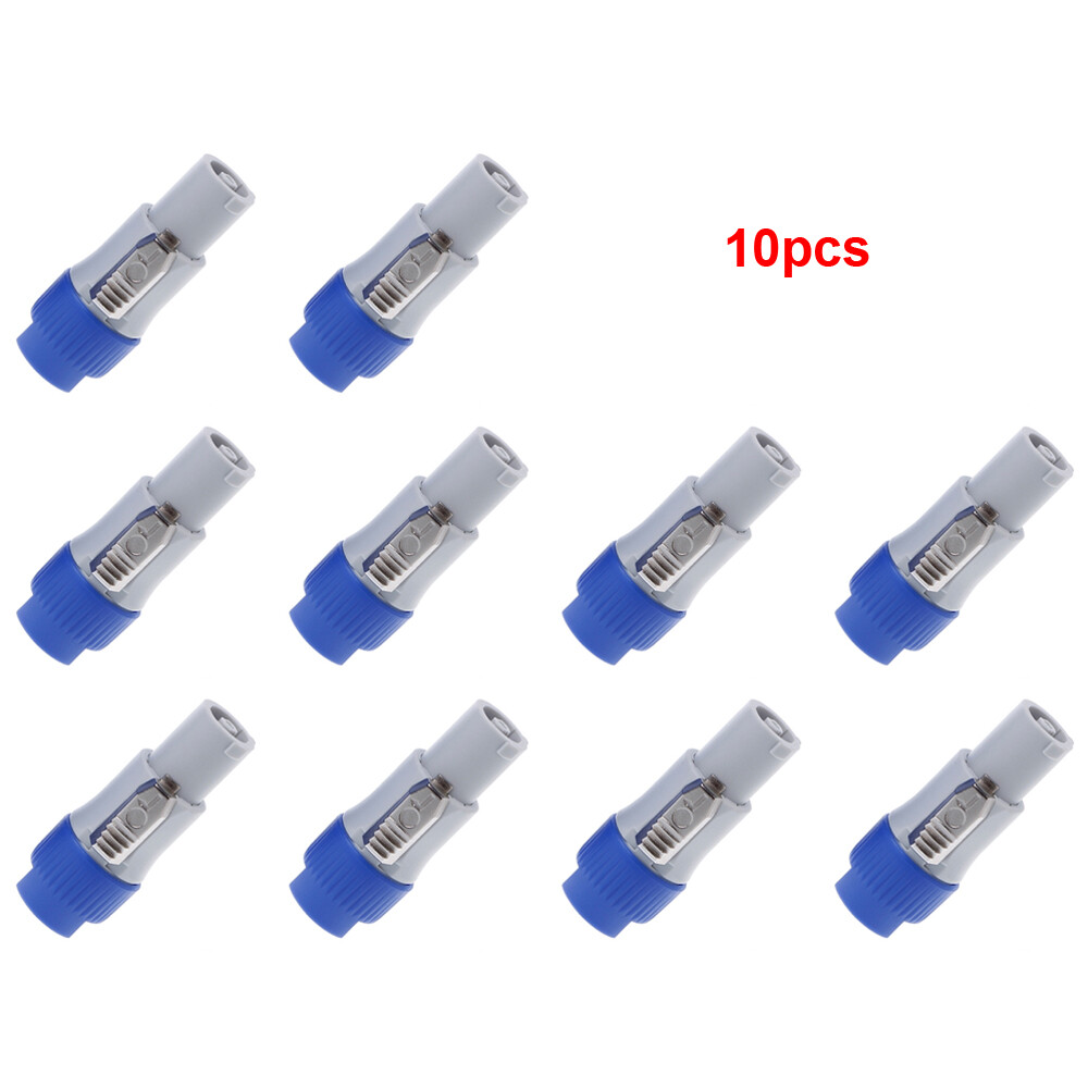 10pcs Replacement PowerCon Output 20A AC Cable Connector for Neutrik NAC3FCB