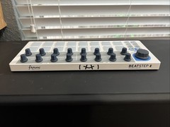 Arturia BeatStep Pro White Advanced MIDI Controller Sequencer With Custom Stand
